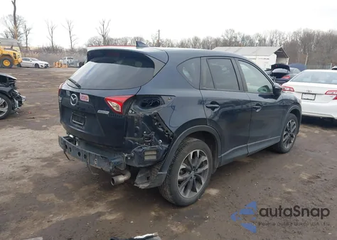 2016 Mazda Cx-5 Grand Touring z USA, uszkodzony, nr VIN JM3KE4DY9G0835534